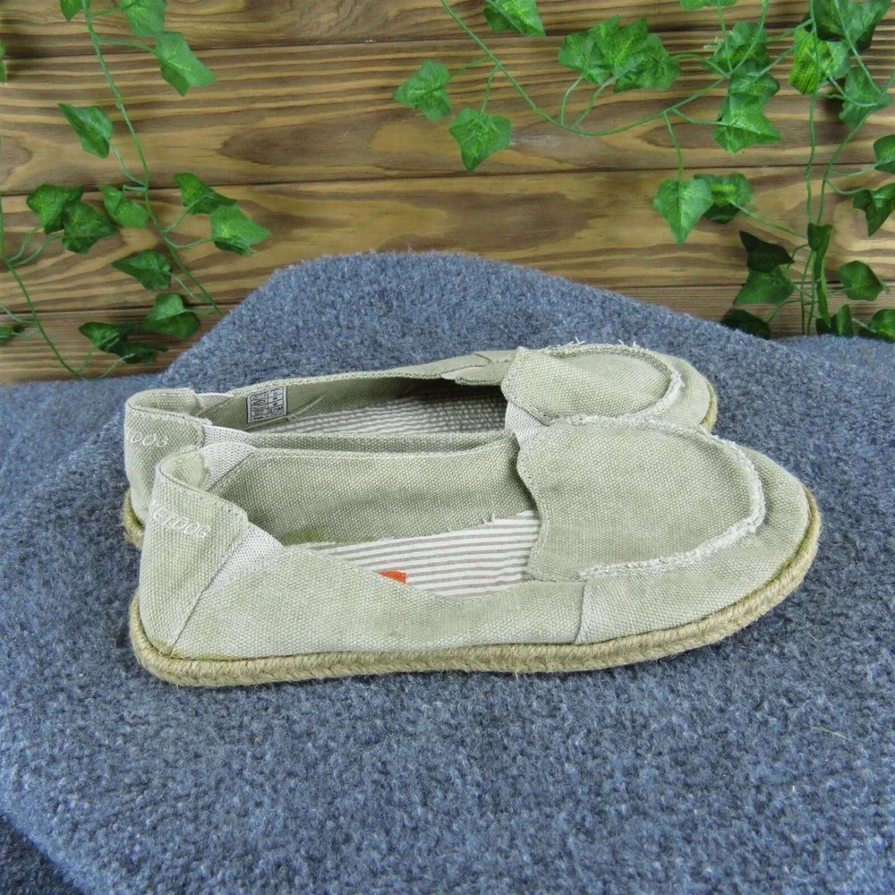 Rocket Dog Women's  Espadrille Beige Fabric Sz 7.5 Medium Gently Used‎ 2025